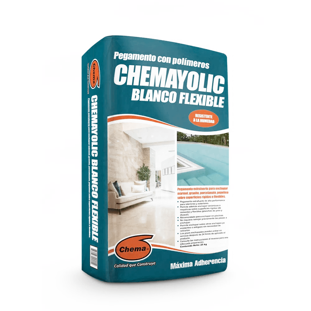 CHEMA PEGAMENTO BLANCO FLEXIBLE 